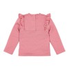 Roze UV t-shirt met bloemetjes - Long sleeve swim shirt dreamy pink sparkle
